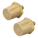 Accupolen set messing schroefbaar M6