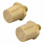 Accupolen set messing schroefbaar M8