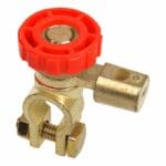 Accupoolklem negatief met Hoofdstroomschakelaar – 90 graden