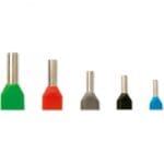 Adereindhuls geïsoleerd Twin 0,75mm² Blauw