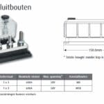 M8 DC Modular 5 Stud Busbar 50V / 600A