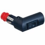 Hoekbare Universeel Stekker 12V – 8A – Met schakelaar