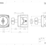 Hoofdstroomschakelaar 300A Blue Sea – Key
