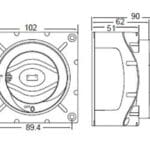 Hoofdstroomschakelaar 600A Hella