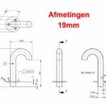 Kabeldoorvoeren RVS 316 19-49mm
