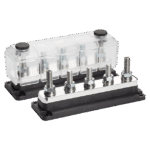 M8 DC Modular 5 Stud Busbar 50V / 600A