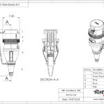Walstroom MP16-110 inlet stekker 16A