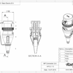 Walstroom MP32-110 inlet stekker 32A