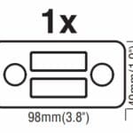 Pro installer ANL Zekeringhouder 500A