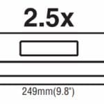 Pro Installer Heavy-duty Busbar 8-weg M10