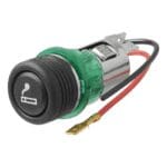 Sigarettenaansteker inbouw-doos met verlichting 12V/24V