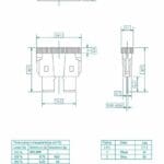 Steek-zekering Standaard 2A