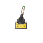 Tuimelschakelaar LED Groen 12V 20A