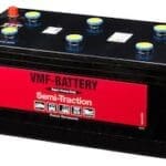 VMF 230Ah Semi tractie accu 96801 met vuldoppen