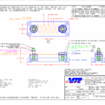 VTE Vlakstekker 6,4mm busbar