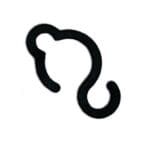 Walstroom Railing Clips (Per 6 verpakt)