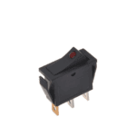 Wipschakelaar LED Rood 12/24V 10A