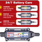 Zonnepaneel Pakket OptiMate Solar 10W 12V