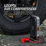 Startbooster en Compressor NEBO Air Assist-serie 3.7V